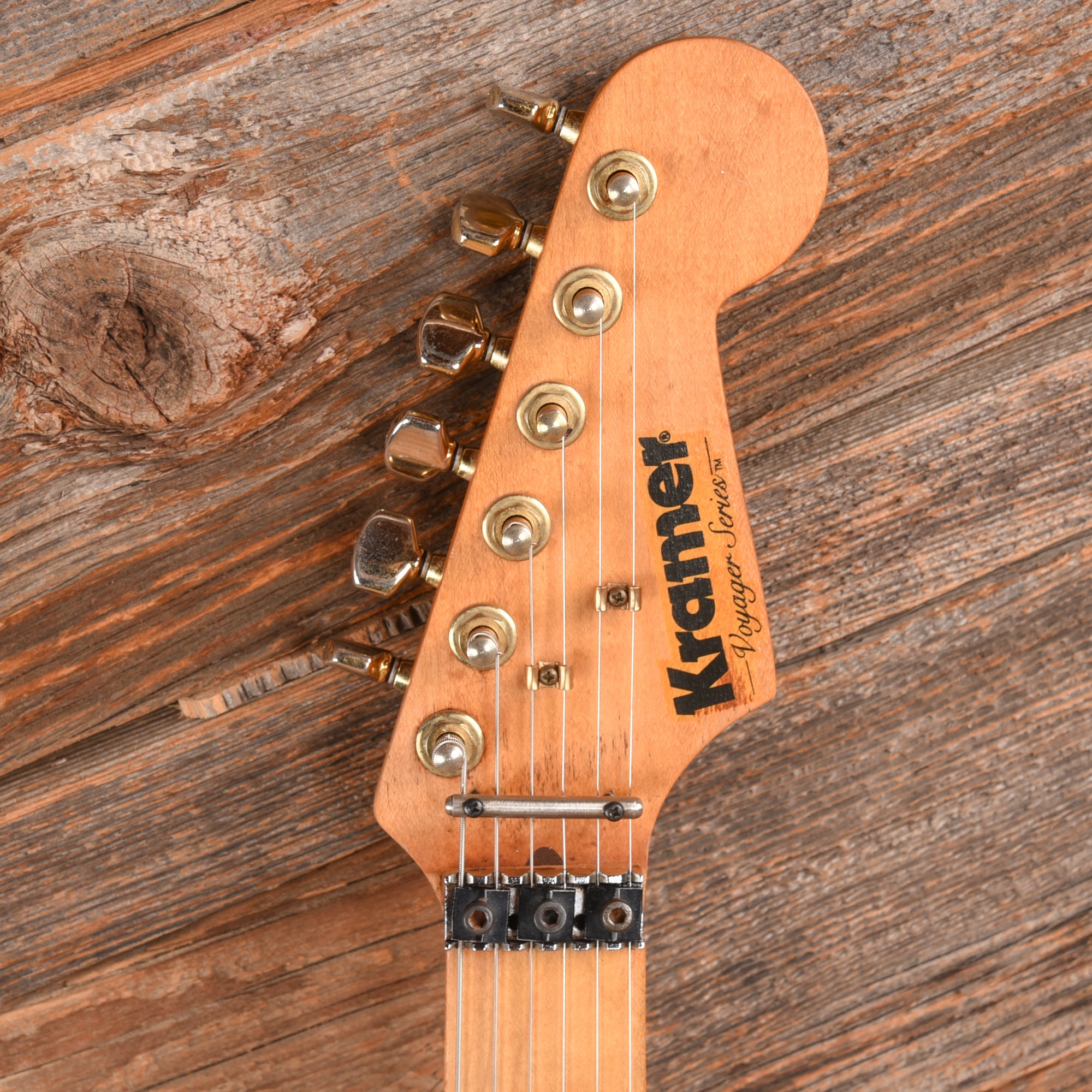 Kramer Voyager Black w/Lightning Graphic 1981