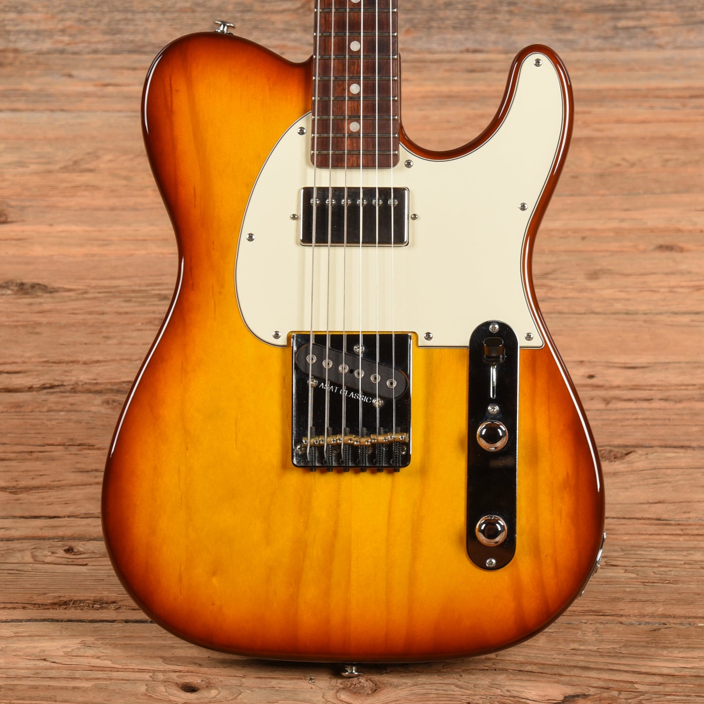 G&L Fullerton Deluxe ASAT Classic Bluesboy Sunburst 2021