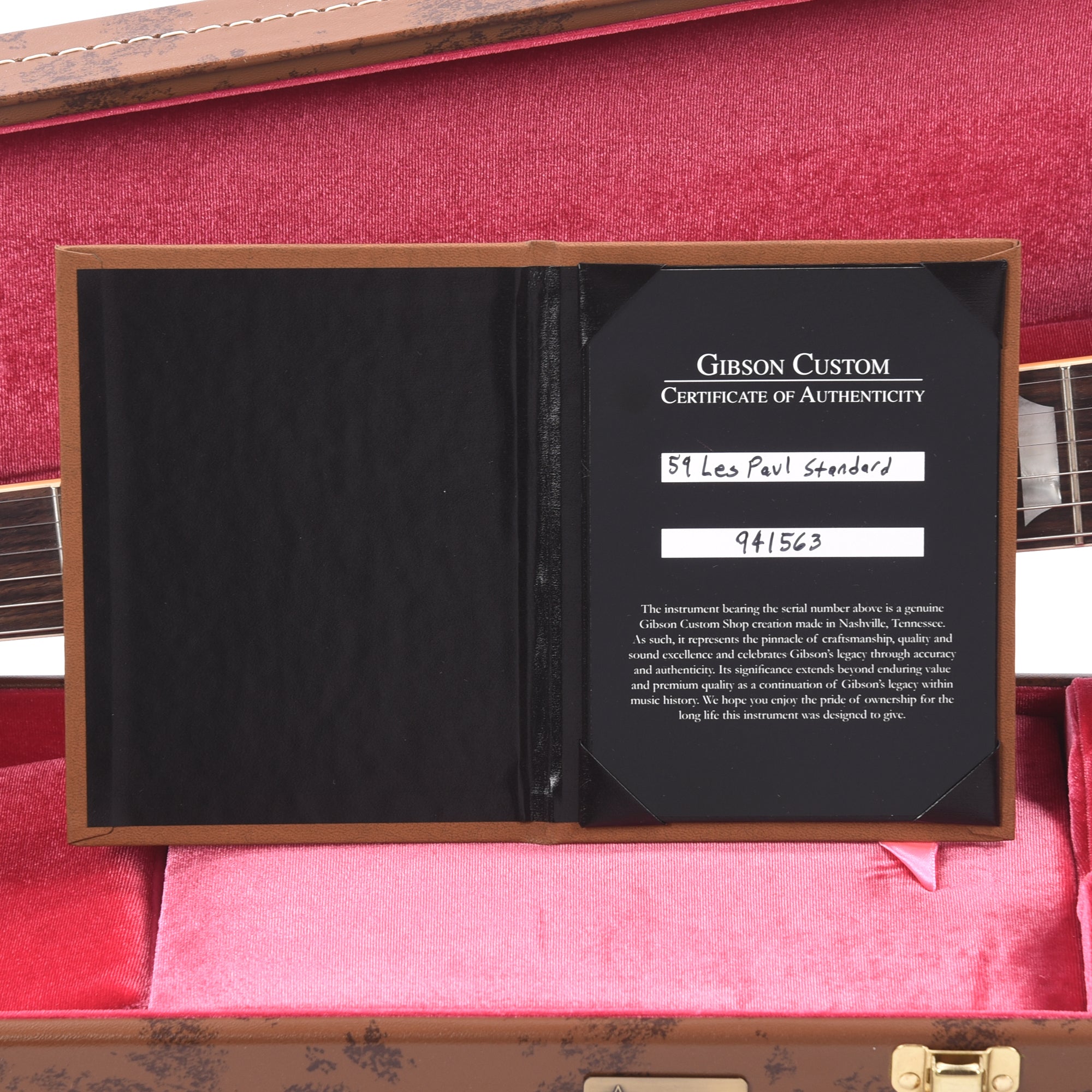 Gibson Custom Shop 1959 Les Paul Standard 