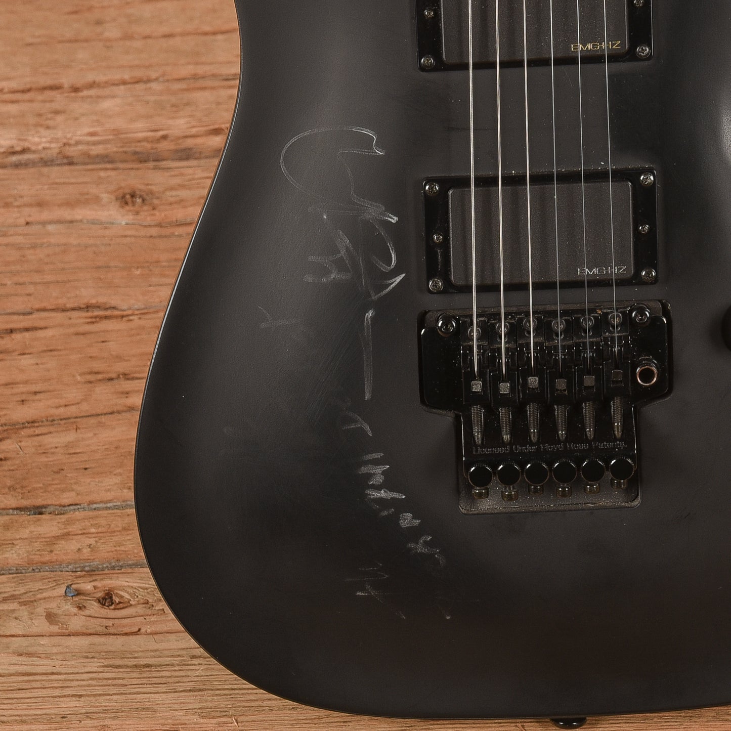 Schecter Damien-6 FR Satin Black 2008