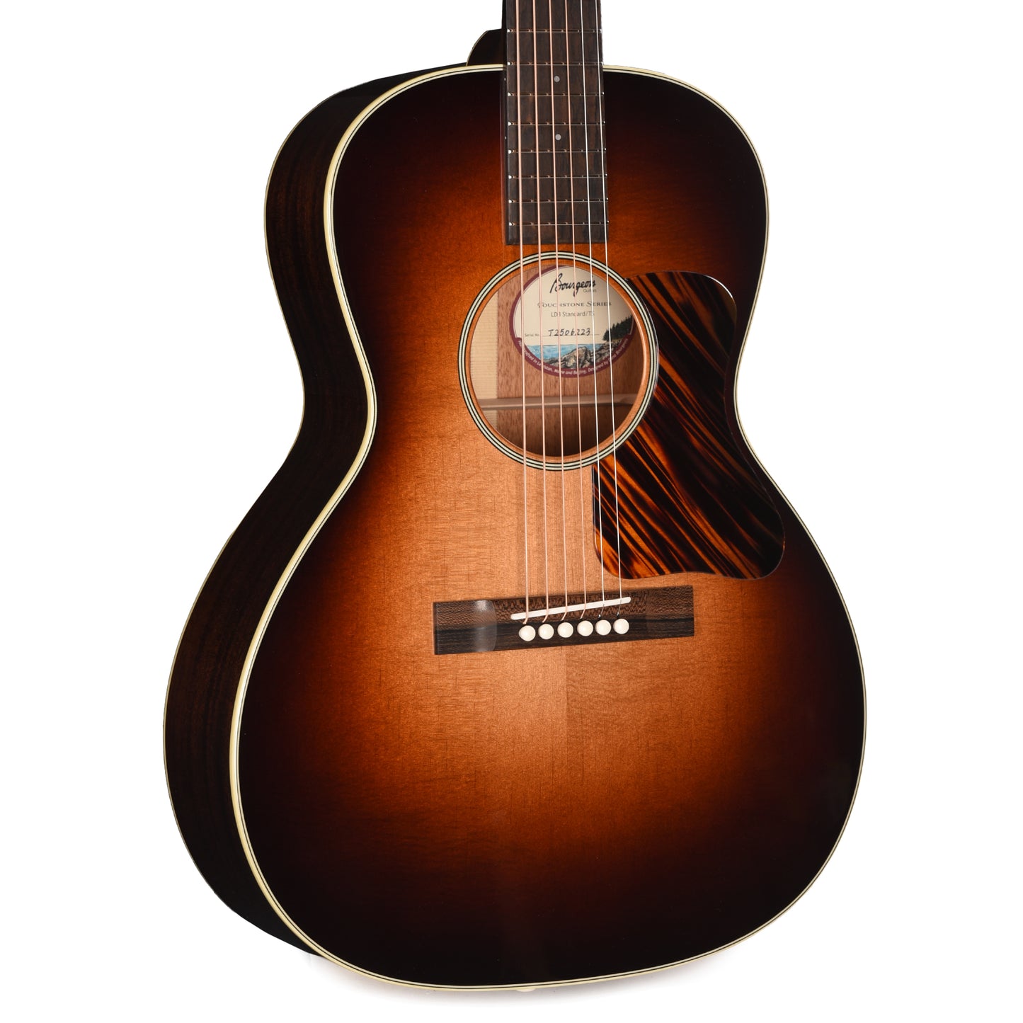Bourgeois Touchstone LDBO-14 Torrefied Alaskan Sitka/Mahogany Sunburst