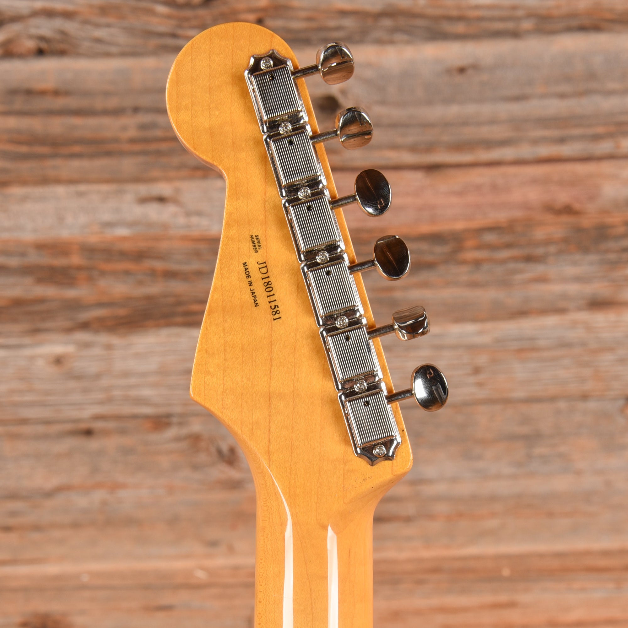 Fender MIJ Traditional '58 Stratocaster Sapphire Blue Transparent 2018