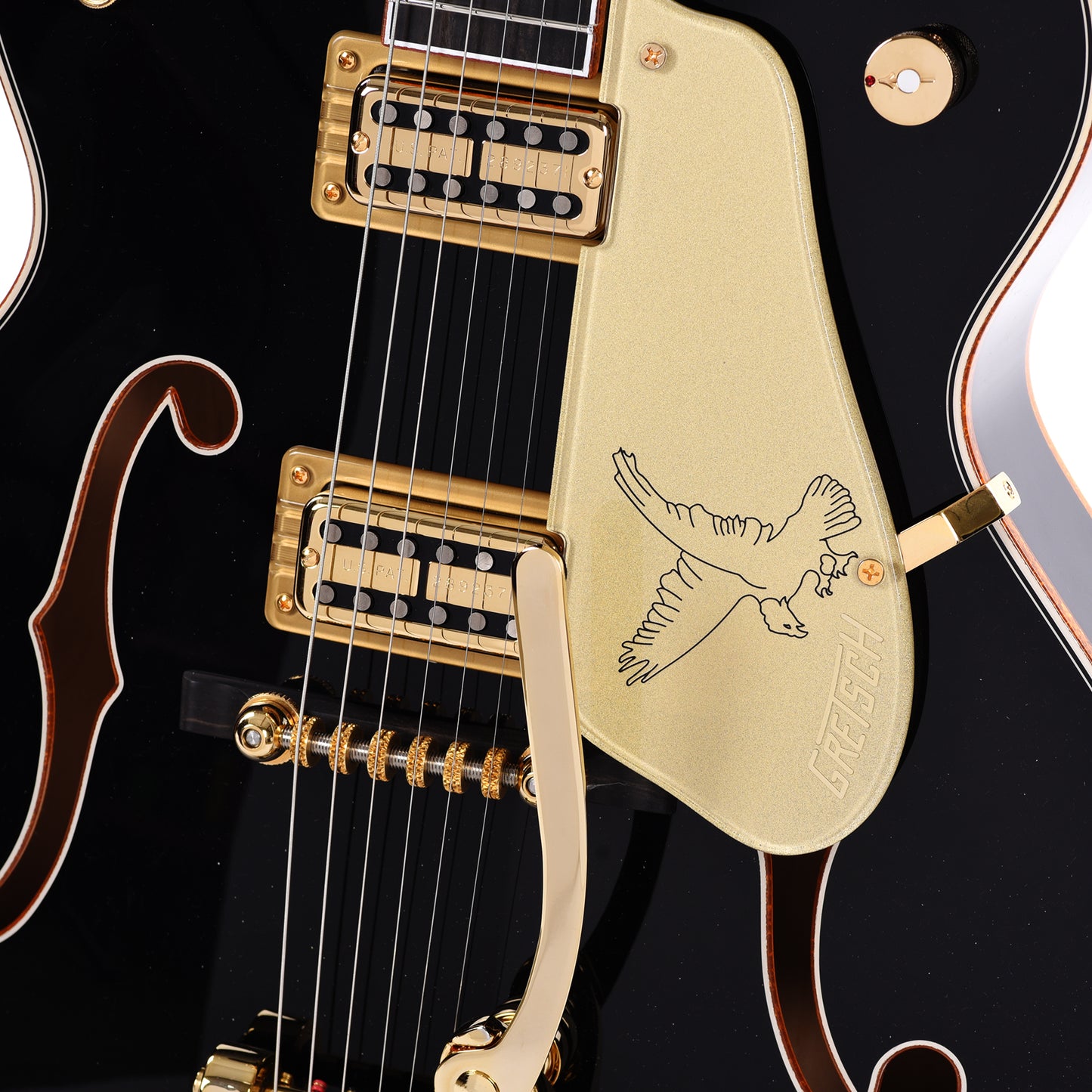 Gretsch Custom Shop G6136T-59 Falcon NOS Aged Black Master Built by Chad Henrichsen