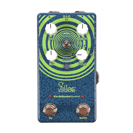 EarthQuaker Devices Silos Multi-Generational Time Reflection Device Delay Pedal One-of-a-Kind #08