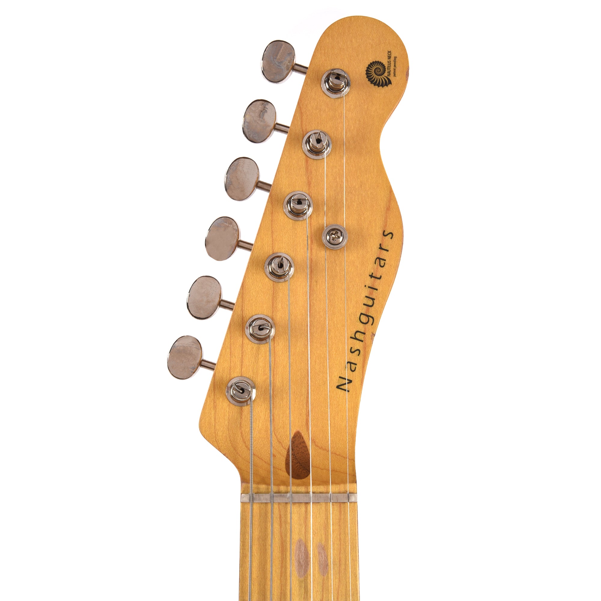 Nash T-52 Butterscotch Blonde w/ Light Aging & Nautilus Neck