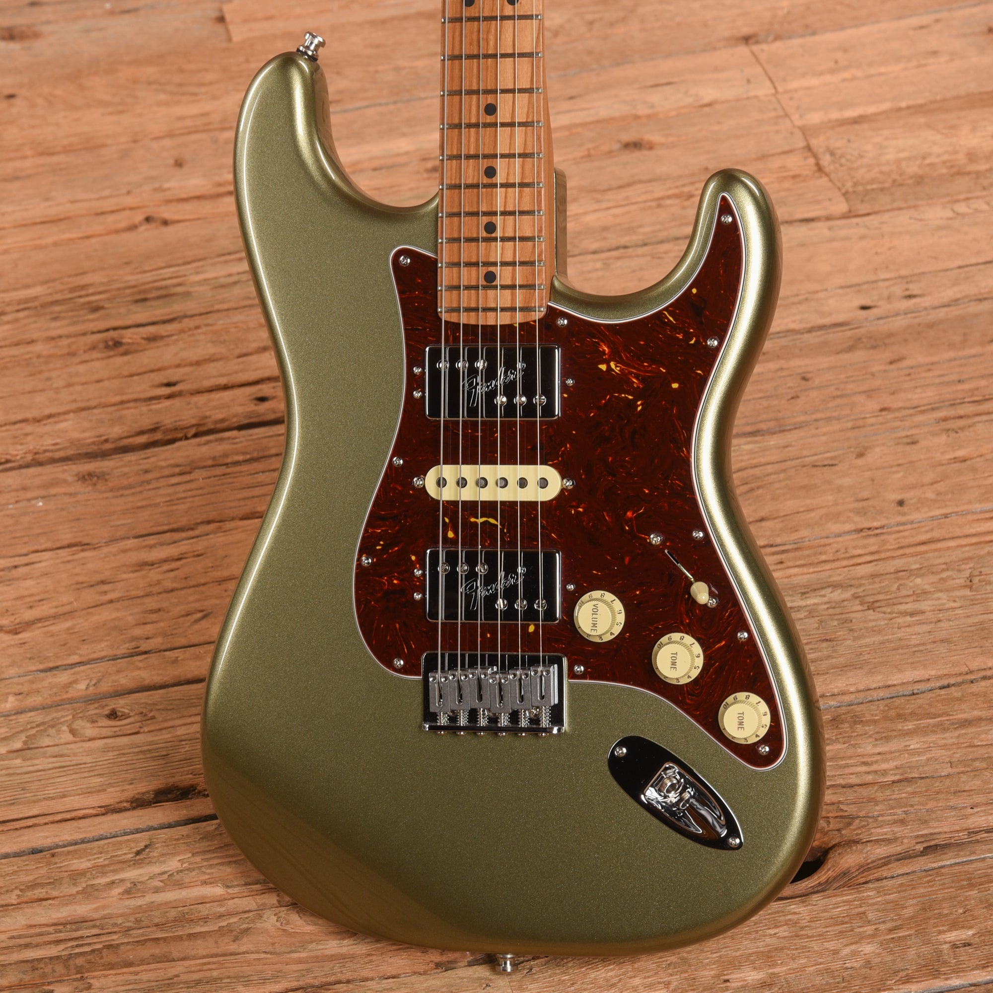 Fender Mod Shop American Stratocaster Jade Pearl Metallic 2024
