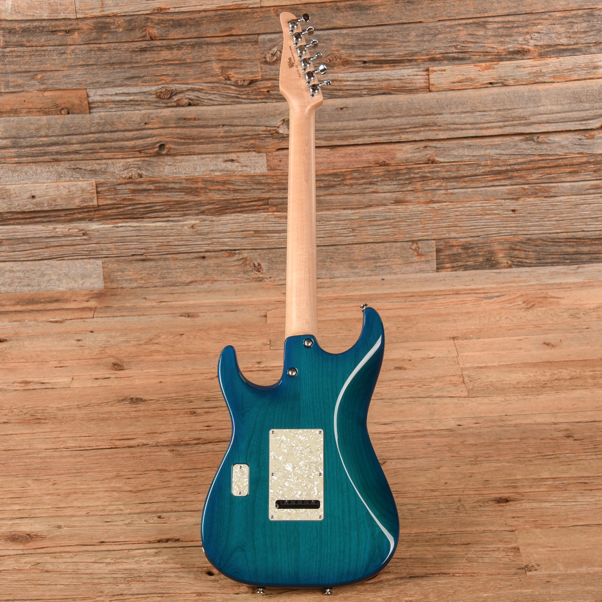 Tom Anderson Drop Top Classic Bora to Transparent Blue Burst 2017