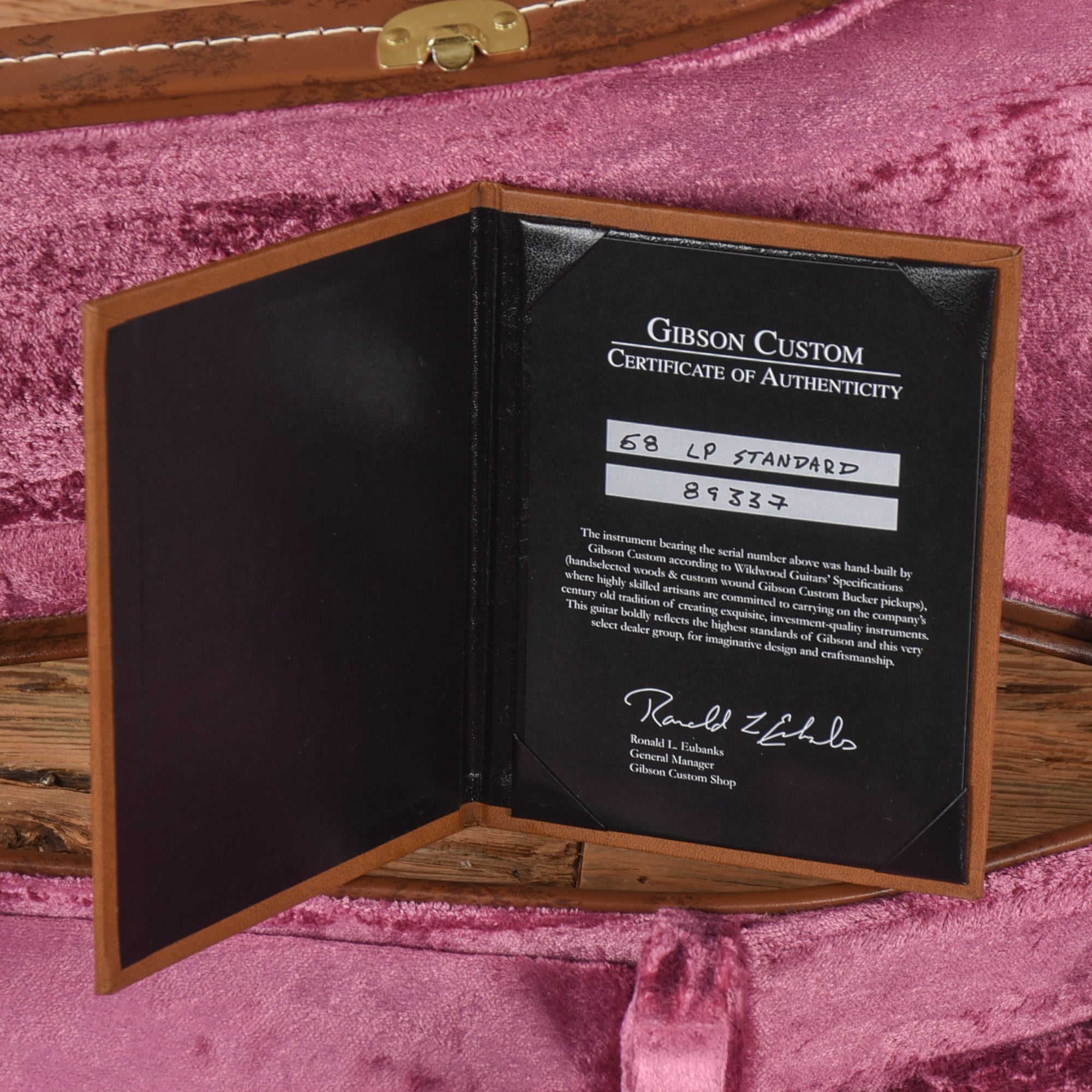 Gibson Custom '58 Les Paul Standard Wildwood Spec Sunburst 2019