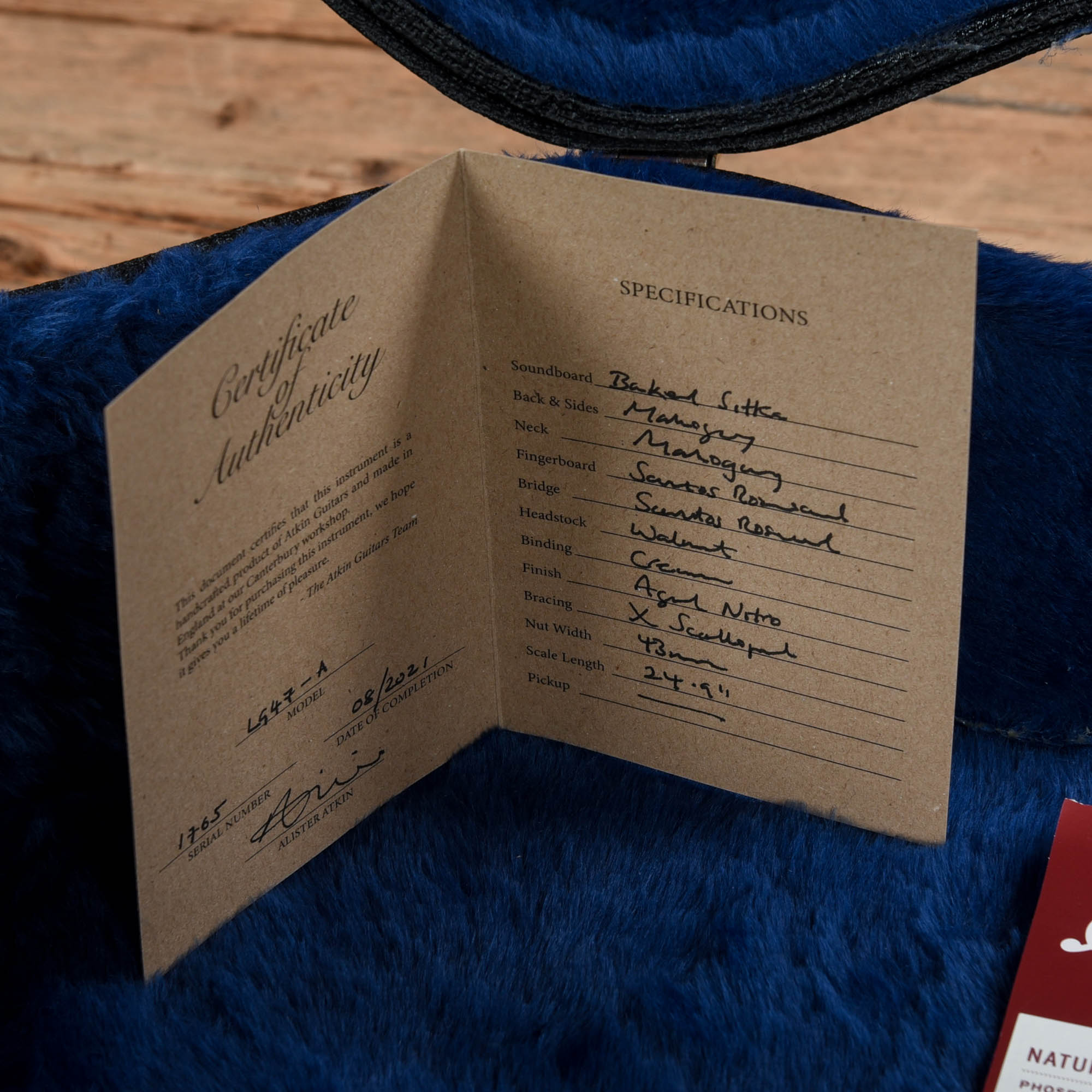 Atkin LG-47 Aged Sunburst