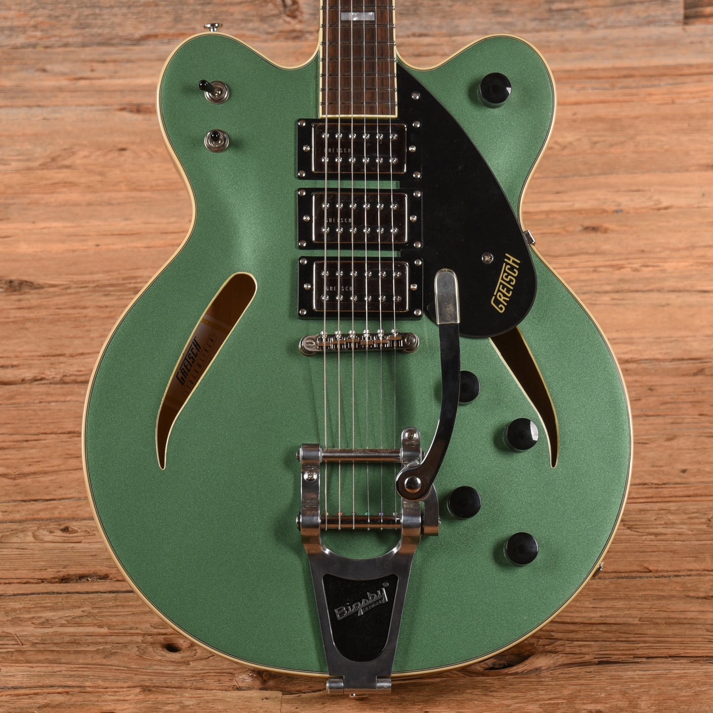 Gretsch G2627T Streamliner Center Block 3-Pickup Georgia Green 2022