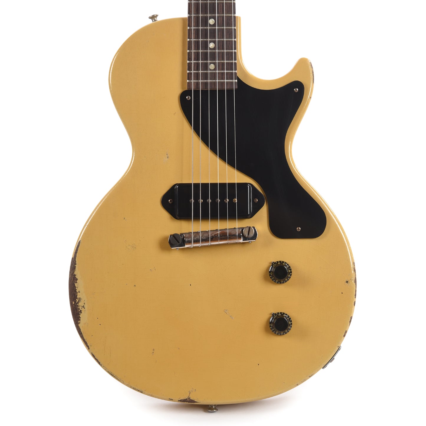 Gibson Custom Shop Murphy Lab 1957 Les Paul Junior Single Cut Reissue TV Yellow Heavy Aged