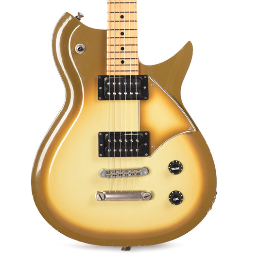 Fano Alt de Facto RB6 Antigua Burst Light Distress w/Mojo Pickups & Stainless Steel Frets