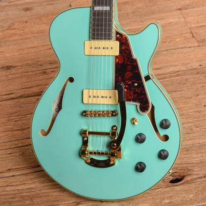 D'Angelico Excel Shoreline Semi-Hollow w/ Bigsby Surf Green 2017