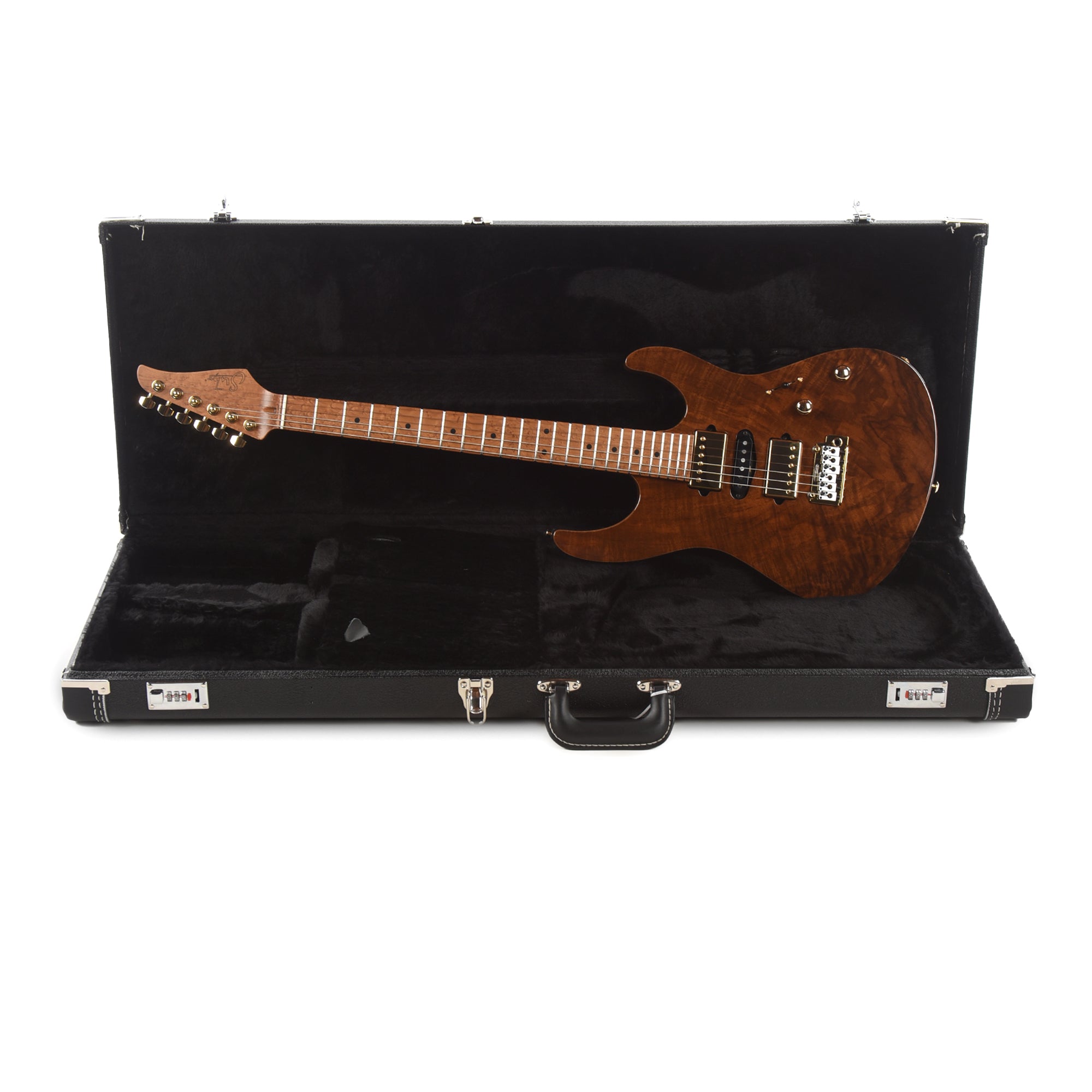 Suhr Custom Modern Vintage Natural w/CME-Selected Figured Walnut Top