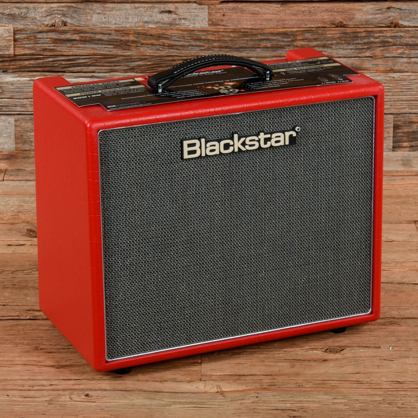 Blackstar HT-20R MKII 2-Channel 20-Watt 1x12" Guitar Combo with Reverb Candy Apple Red