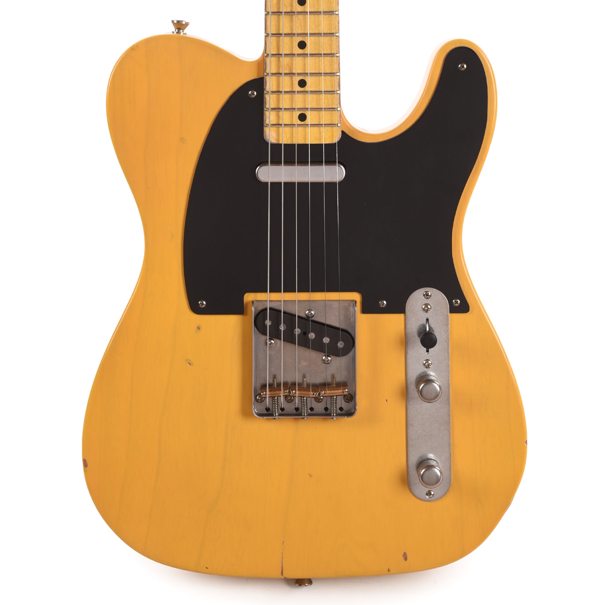 Nash T-52 Butterscotch Blonde w/ Light Aging & Nautilus Neck