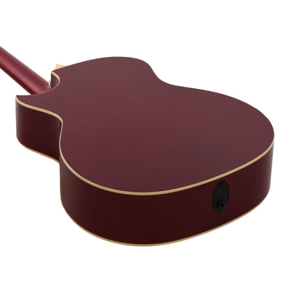 Taylor Custom "The Catch" NAMM 2025 #38 C24ce Grand Auditorium Mahogany Candy Apple Red