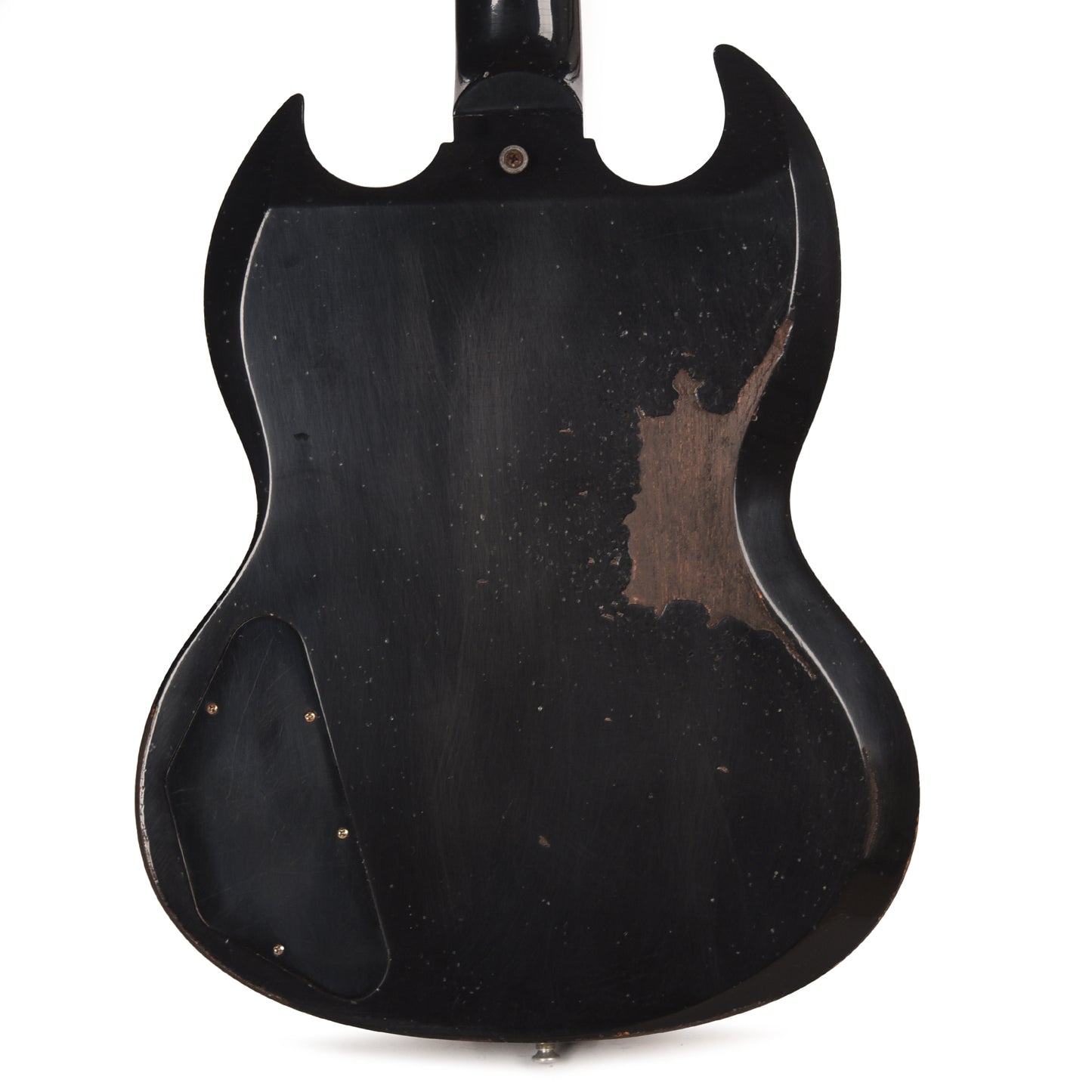 Gibson Custom Shop 1961 Les Paul SG Standard "CME Spec" Antique Ebony Murphy Lab Heavy Aged w/Long Maestro Vibrola