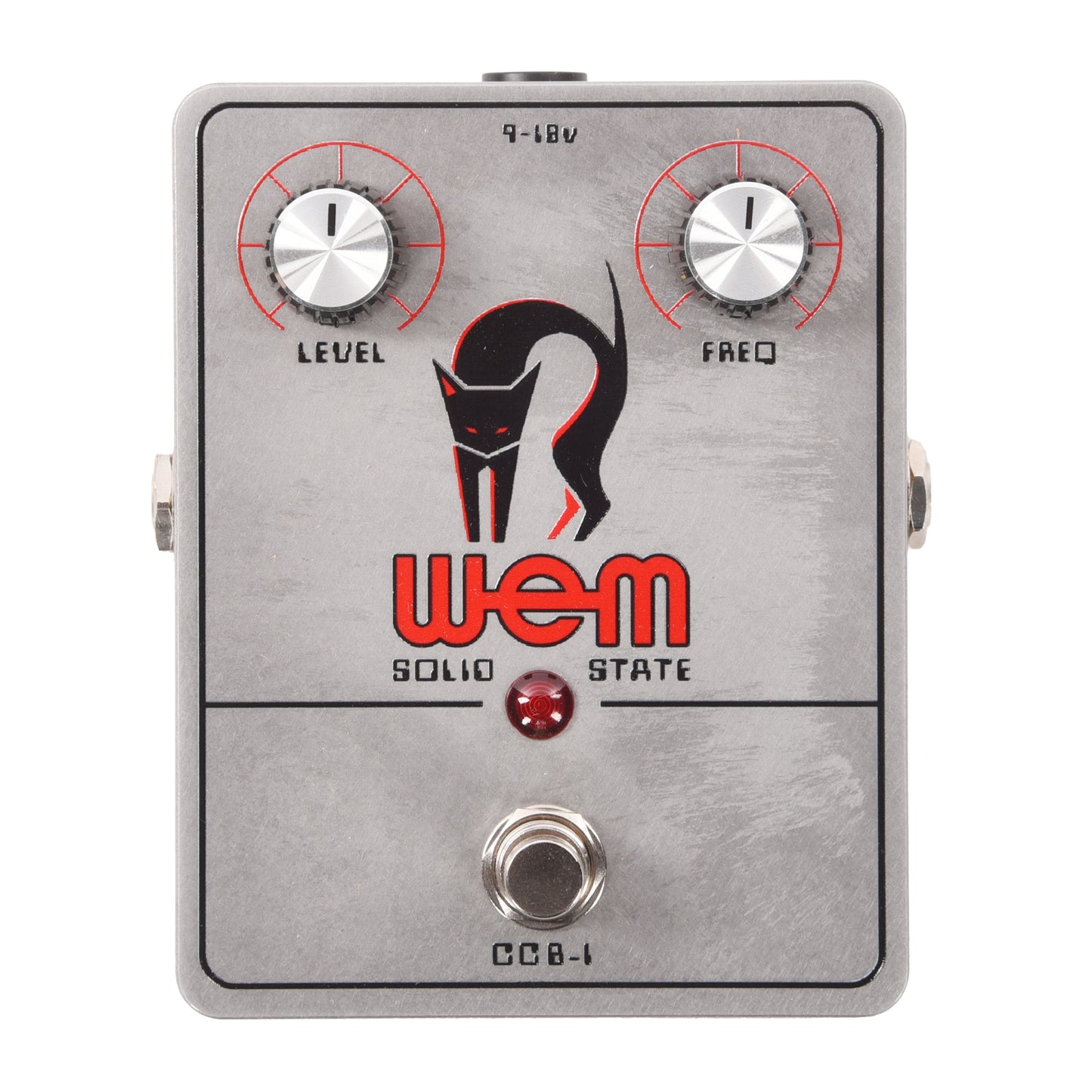 WEM CCB-1 Custom Handwired Boost Effects Pedal Silver