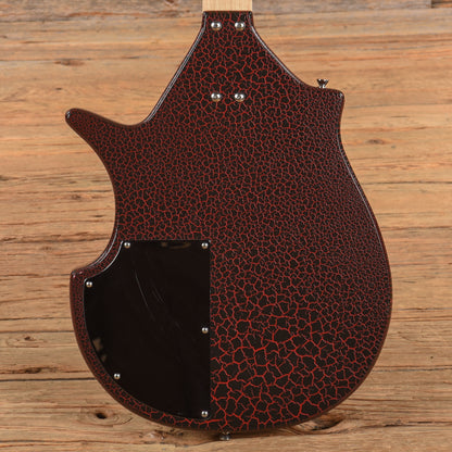 Jerry Jones Electric Sitar Red Crackle