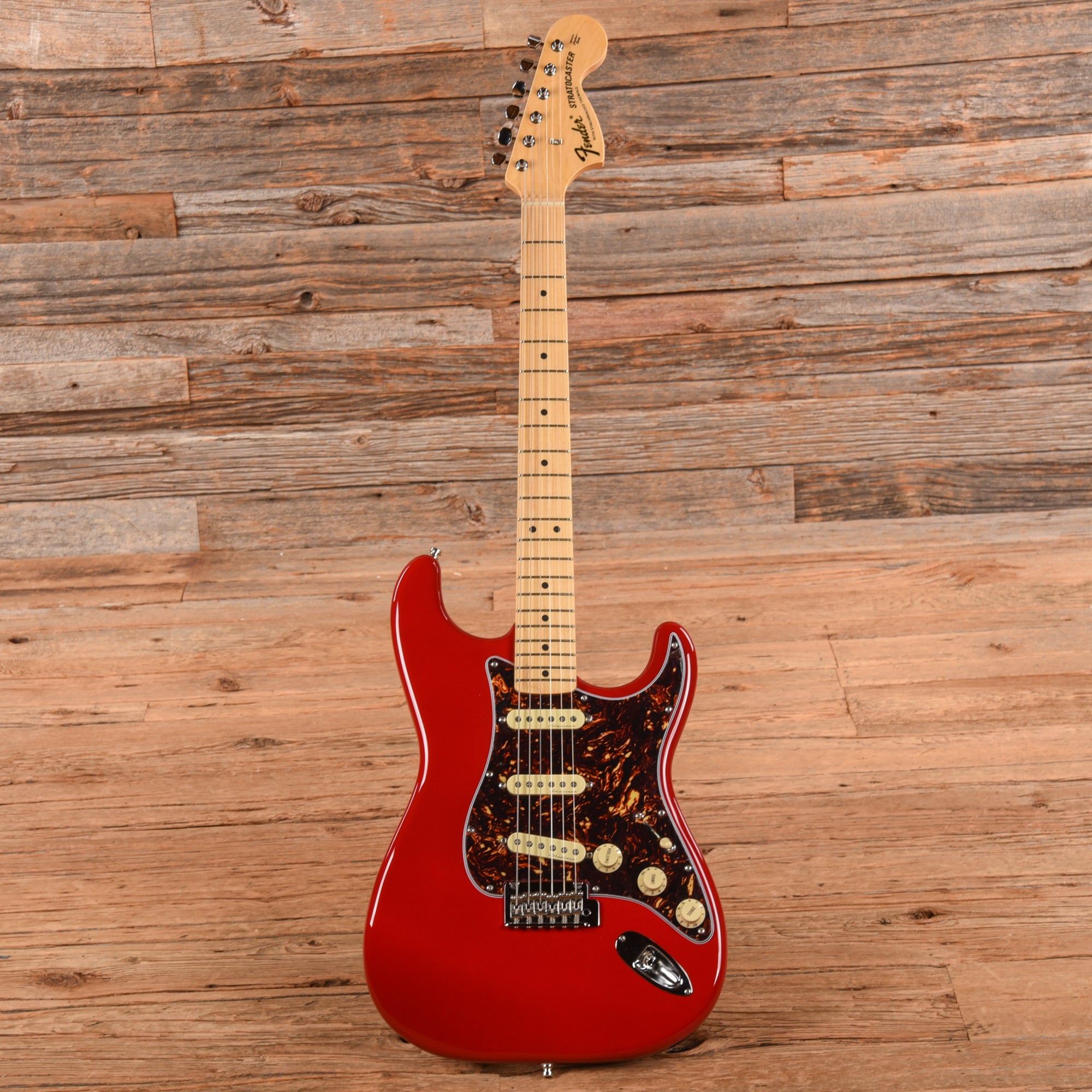 Fender MIJ Hybrid '68 Stratocaster Torino Red 2018