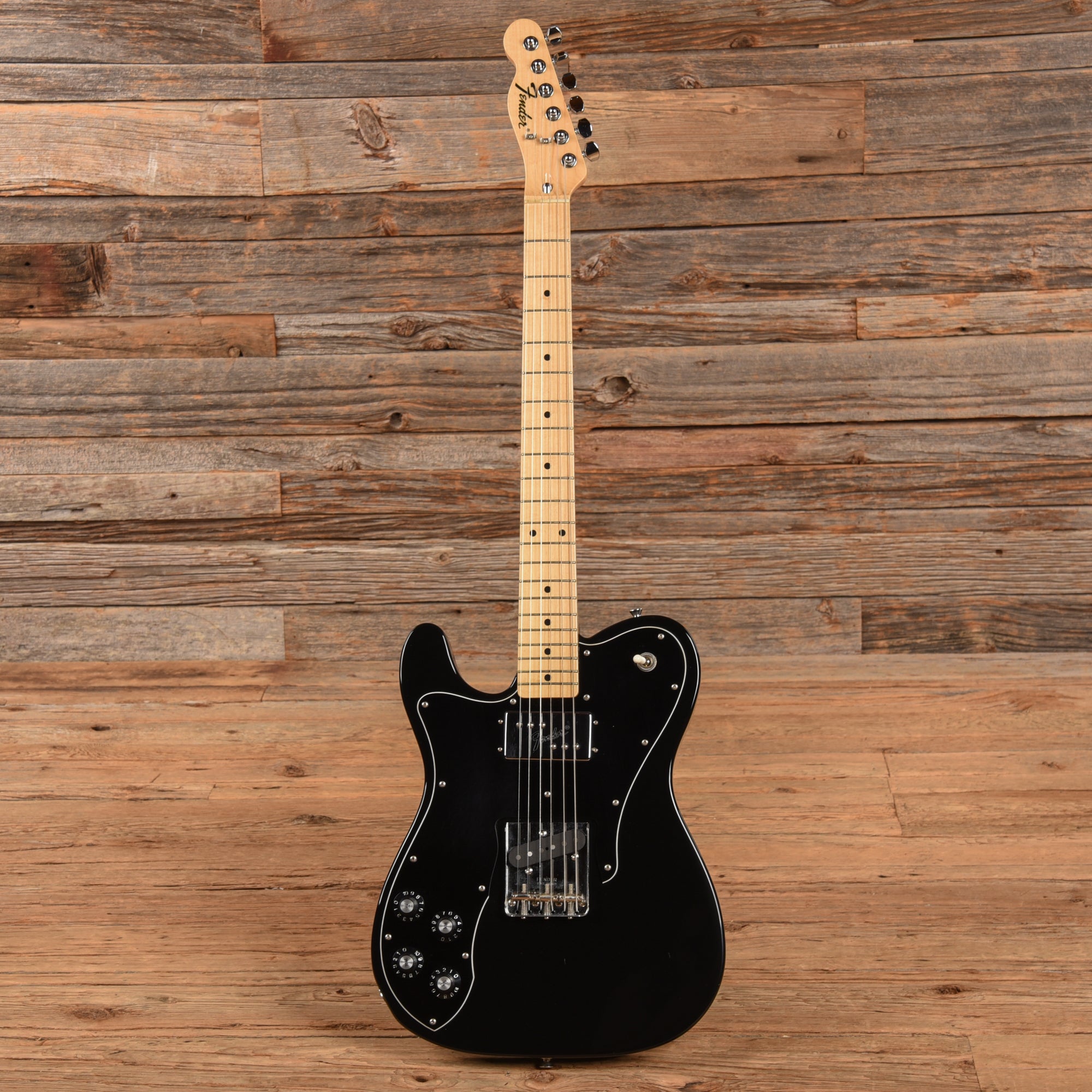 Fender Japan Traditional 70s Telecaster Custom Black 2018 LEFTY