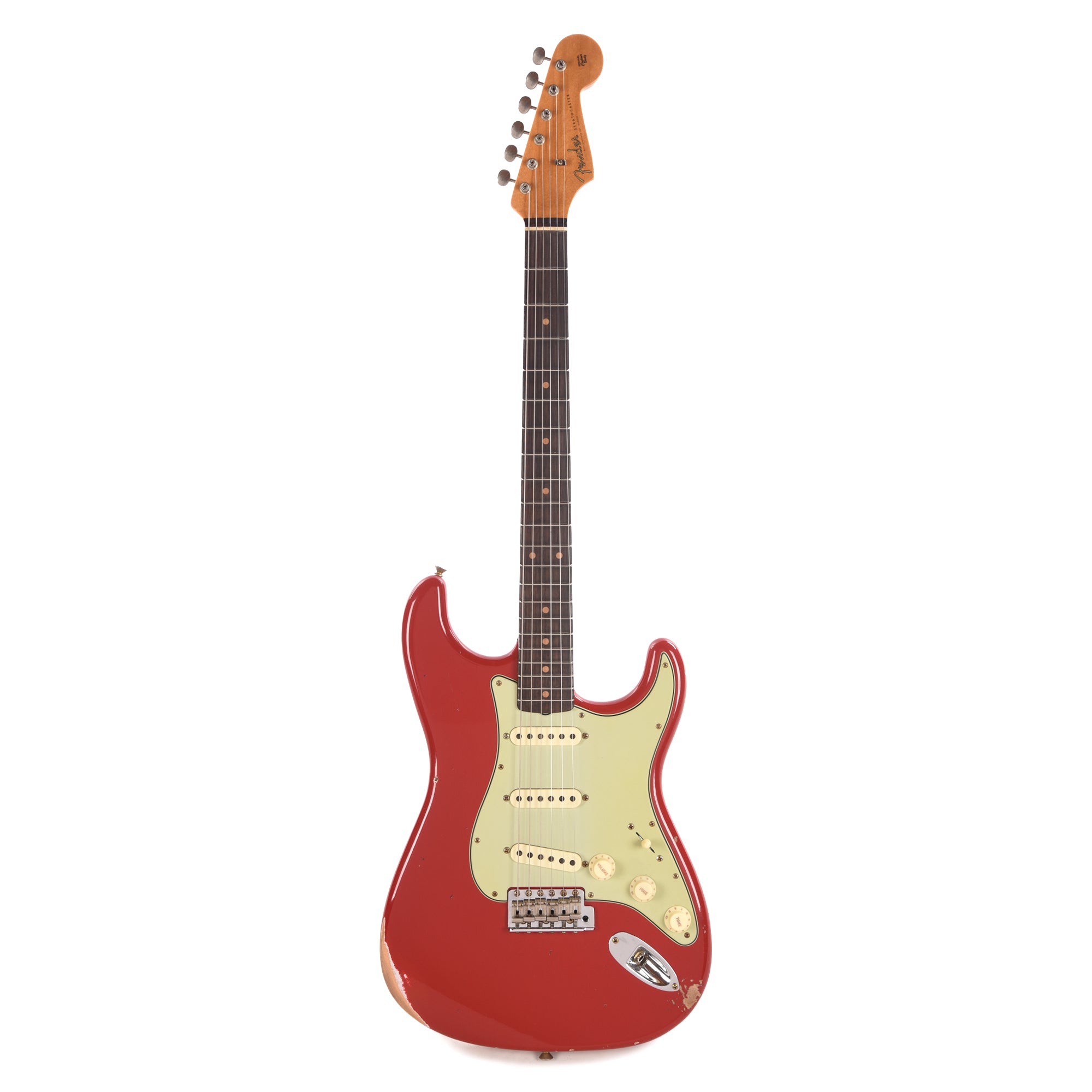 Fender Custom Shop 1962 Stratocaster Relic Aged Seminole Red