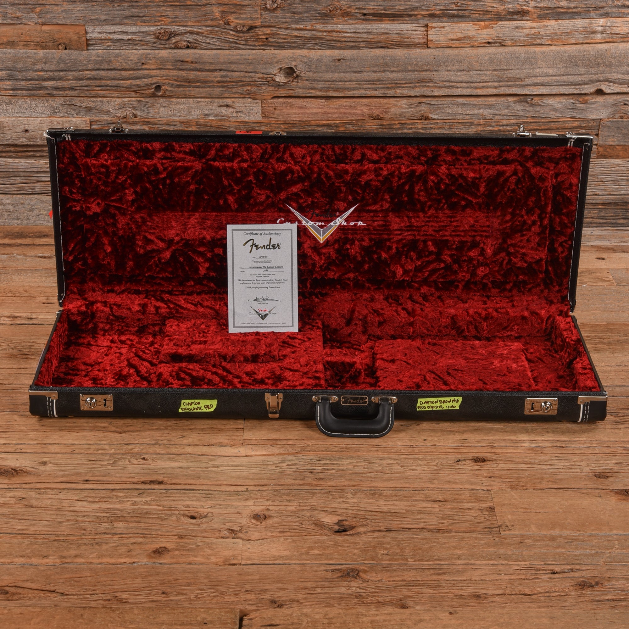 Fender Custom Shop Stratocaster Pro CC Sunburst