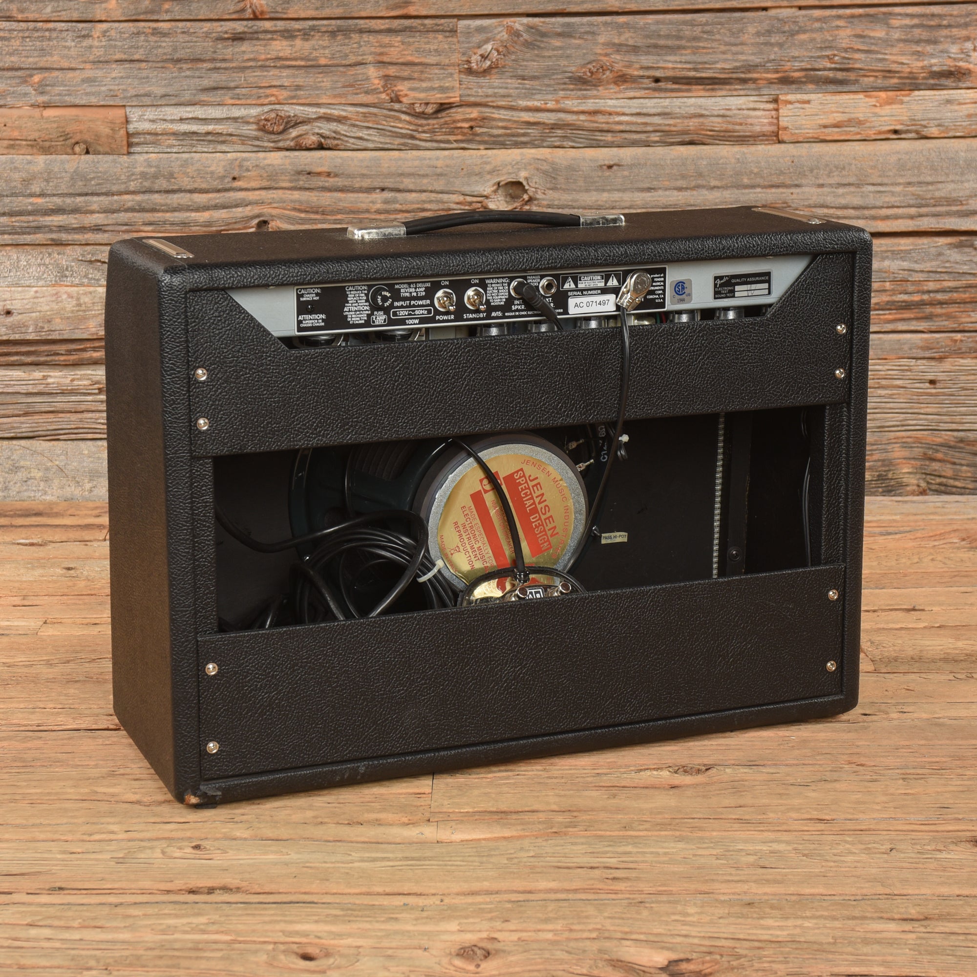 Fender '65 Deluxe Reverb Reissue 2-Channel 22-Watt 1x12