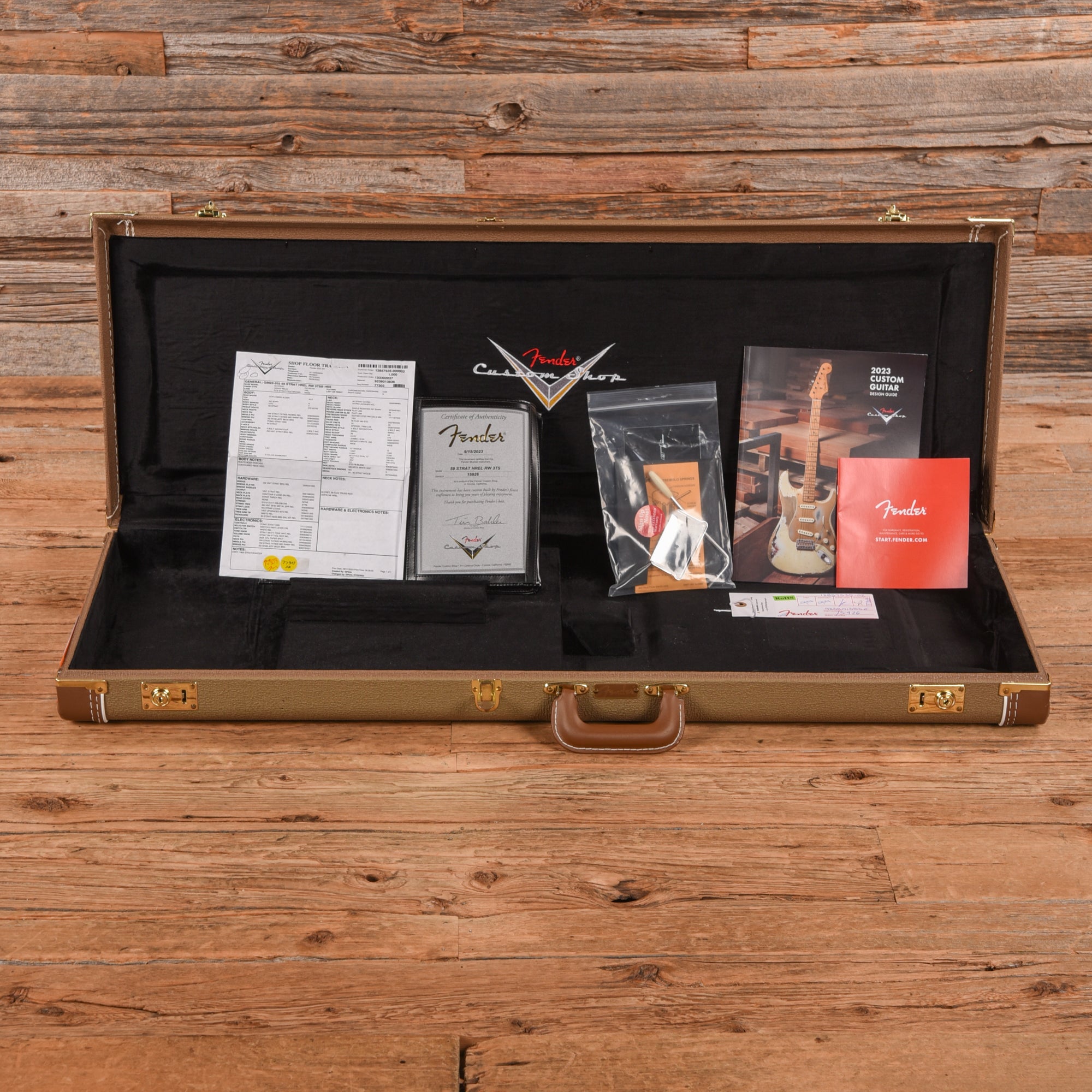 Fender Custom Shop '59 Stratocaster Heavy Relic Sunburst 2023