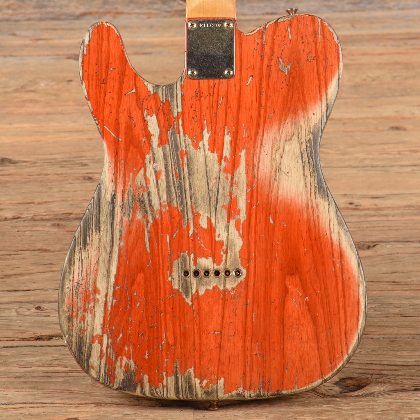 Fender Custom Shop WW10 '60s Telecaster Thinline Super Heavy Relic Crimson Transparent 2022