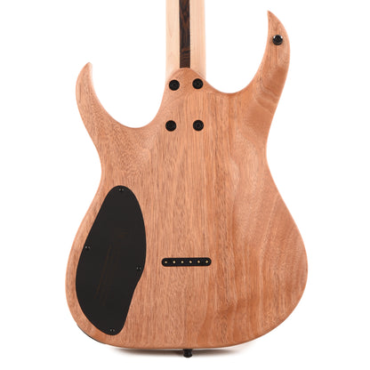 Mayones Duvell Elite 6 AAA Curly Poplar/Mahogany Lava Burst