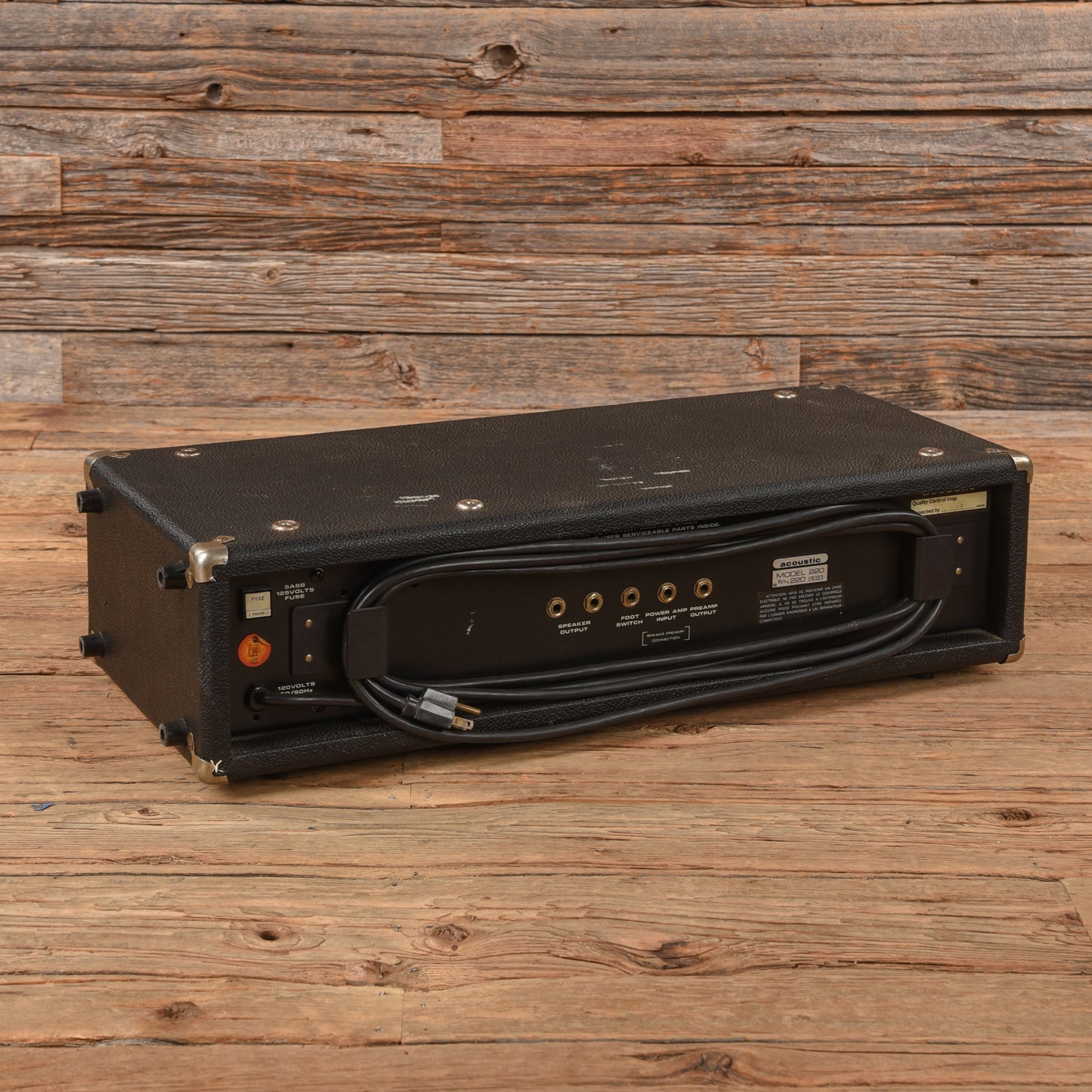 Acoustic Amplification Model 220 Amplifier Head