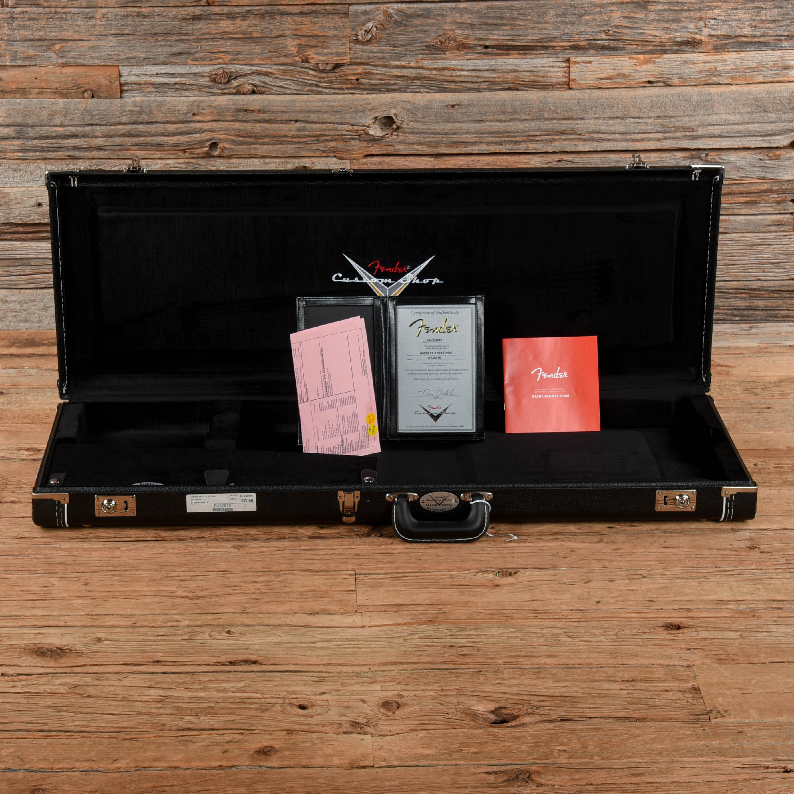 Fender Custom Shop 1957 WW10 Stratocaster NOS Sunburst 2023