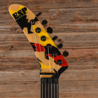 ESP Kamikaze 1 George Lynch Signature Black 1990