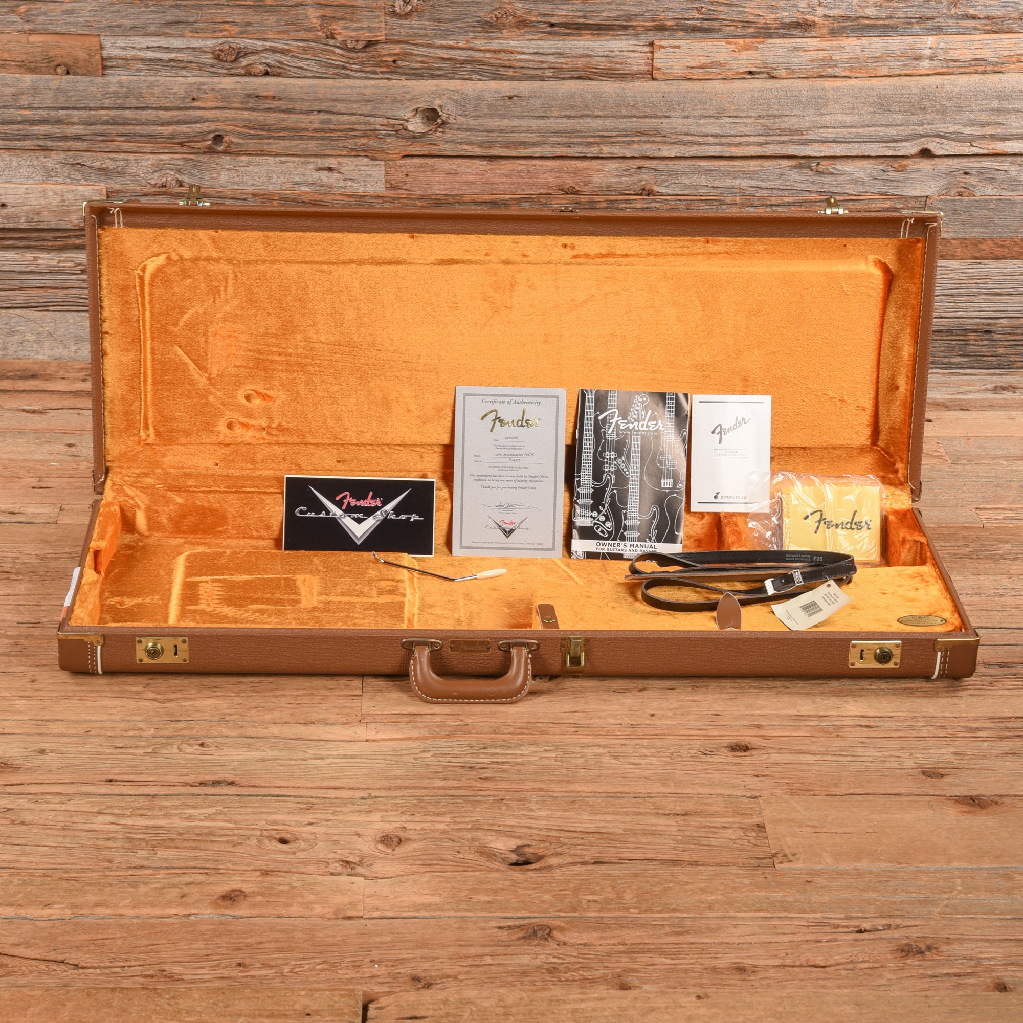 Fender Custom Shop '60 Stratocaster NOS Sunburst 2008 LEFTY