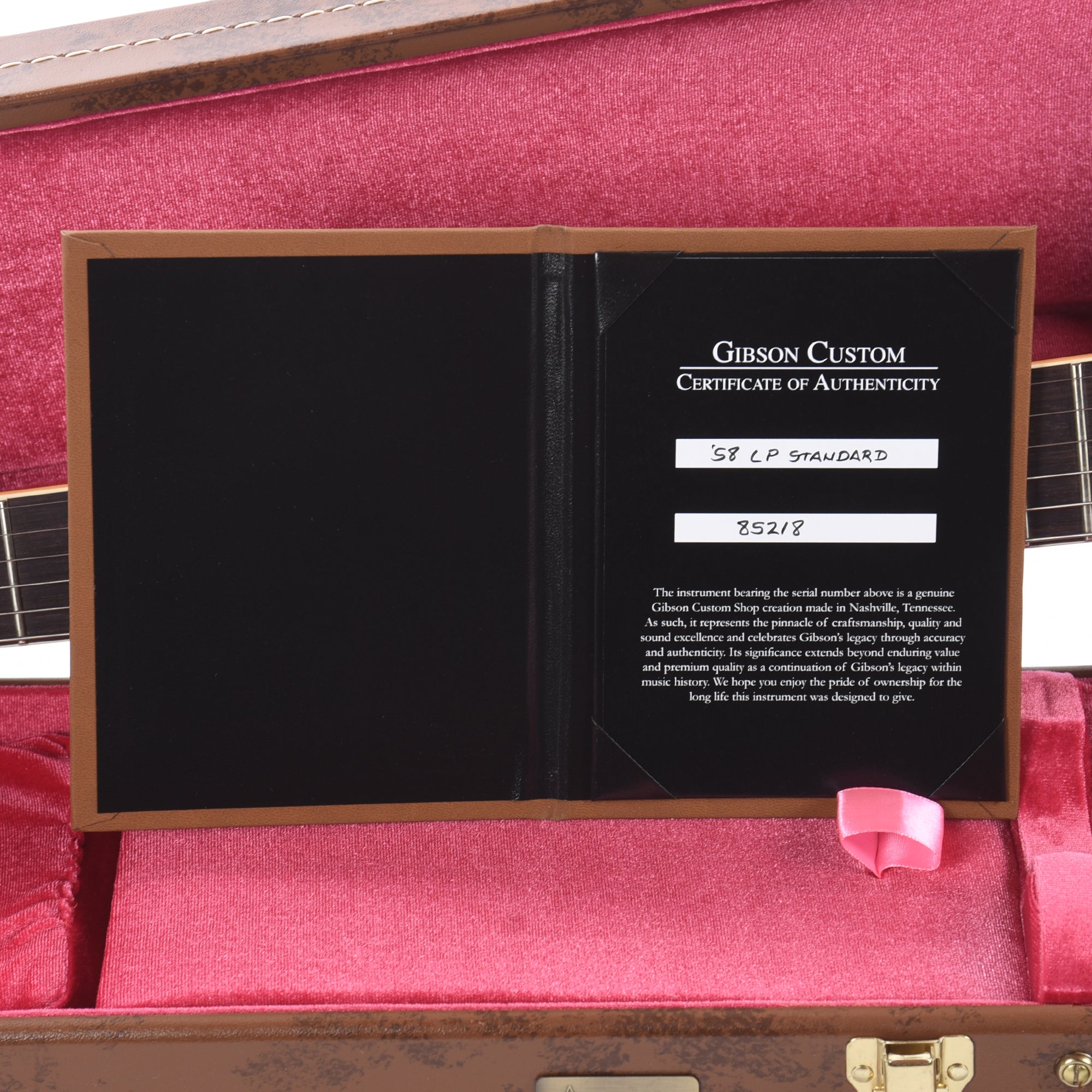 Gibson Custom Shop 1958 Les Paul Standard 