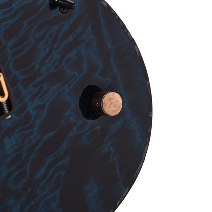 Mayones Regius 6 Curly Poplar 4A/Swamp Ash Trans Turquoise