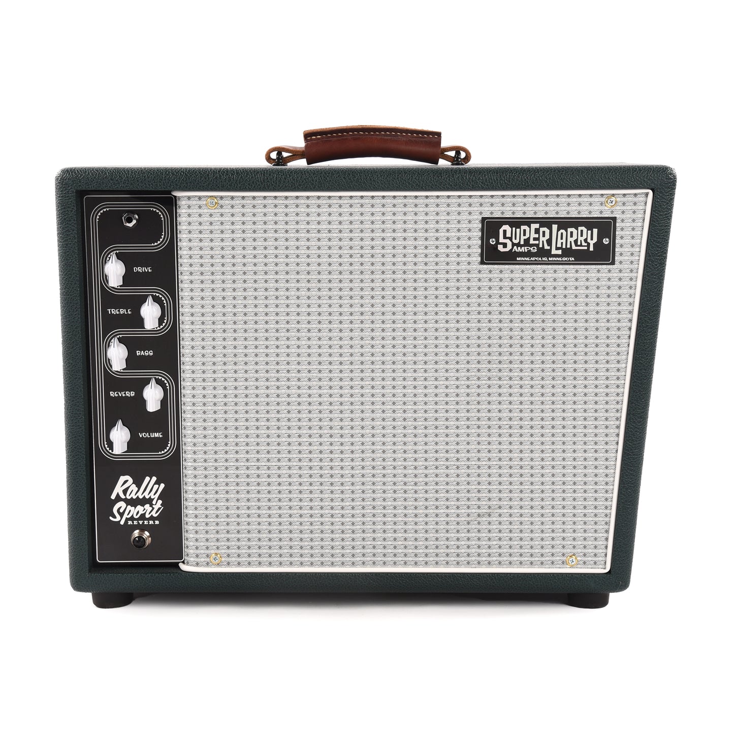 Super Larry Rally Sport Reverb 20w 1x12 Combo Amp Emerald Green