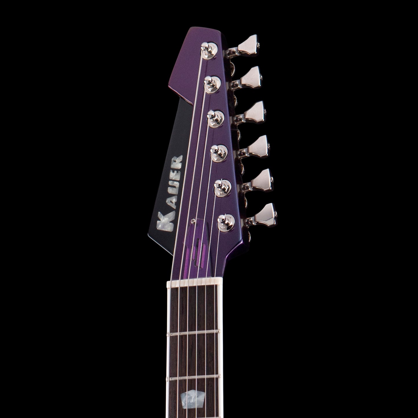 Kauer Gripen Chameleon Cyan to Purple w/Wolfetone Kauer’buckers