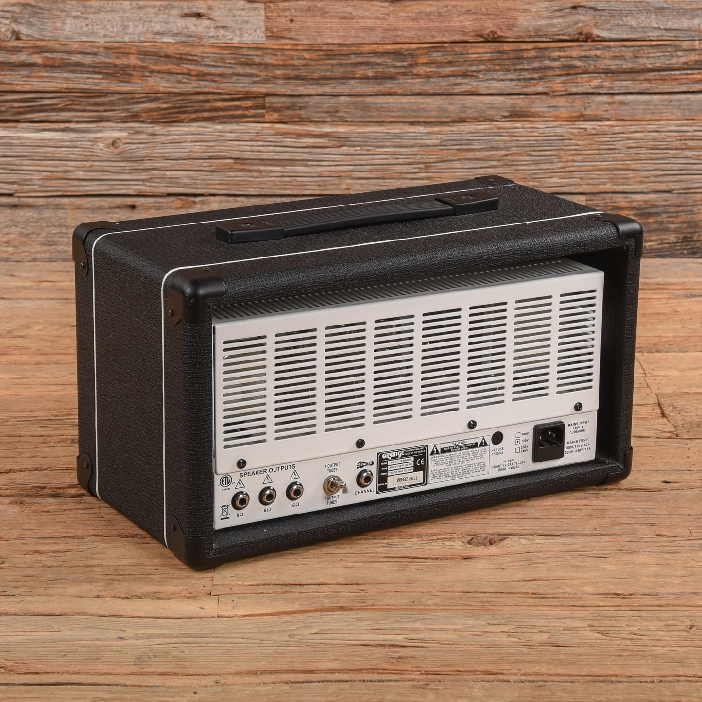 Orange Dual Terror 2-Channel 30-Watt Guitar Amp Head w/Custom Head Case