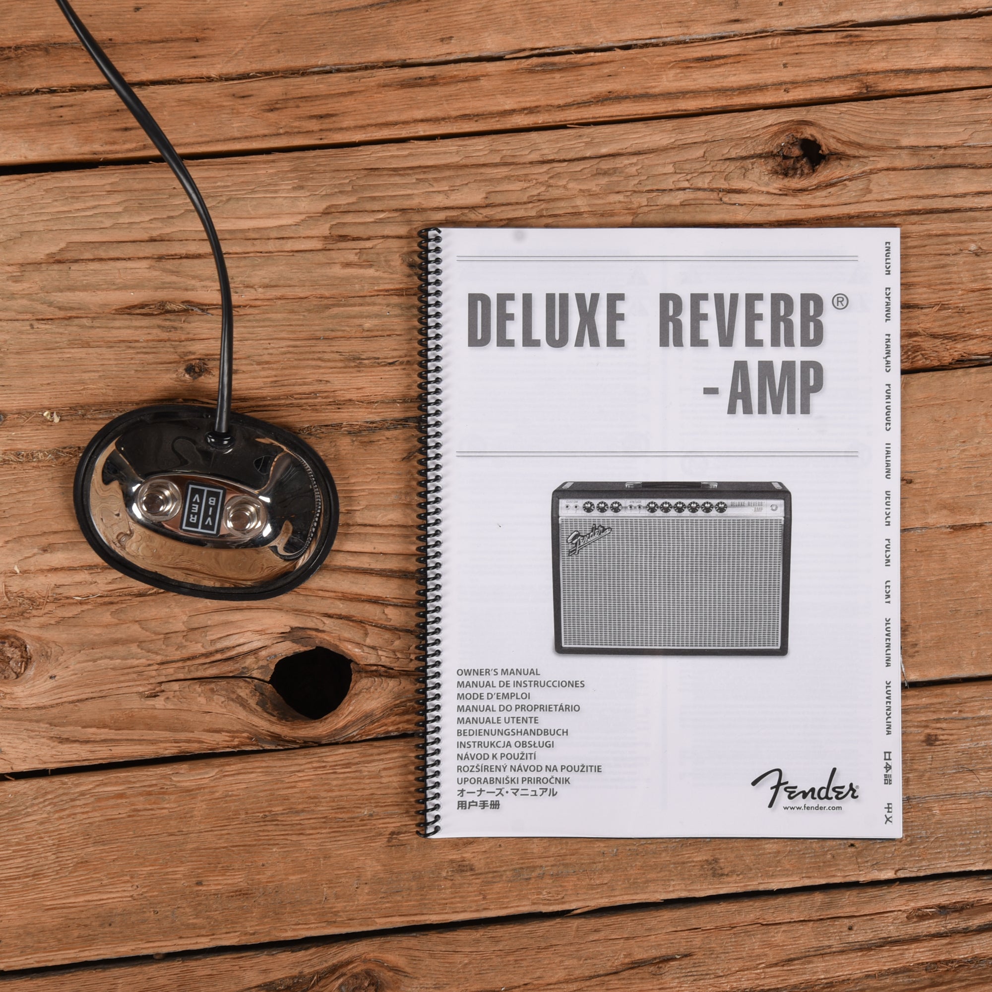 Fender 68 Custom Deluxe Reverb 2-Channel 22-Watt 1x12