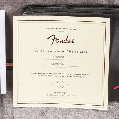 Fender American Ultra Stratocaster Cobra Blue 2022