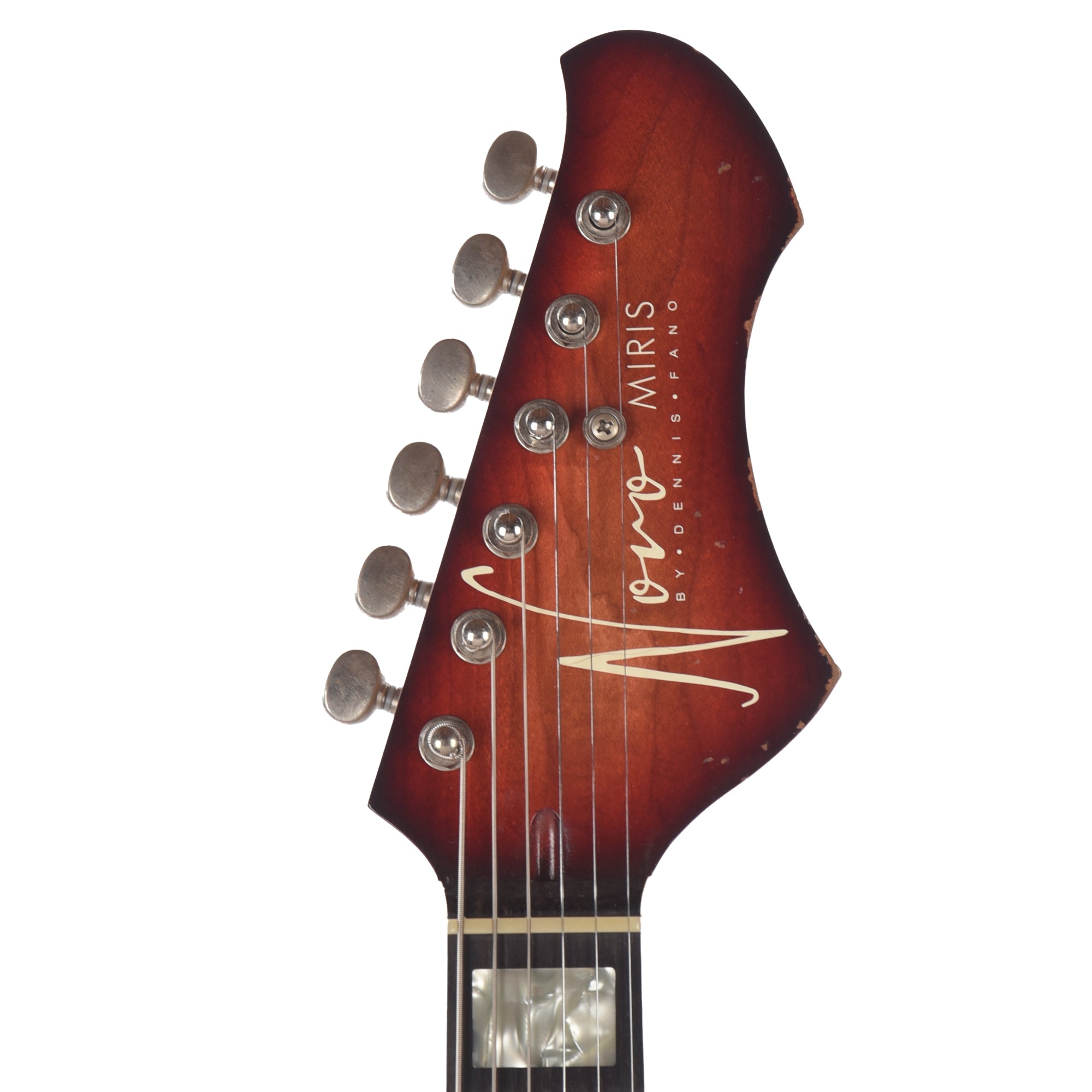 Novo Miris J Bonfire Slab Body Design & S Hole w/Fralin P-90s