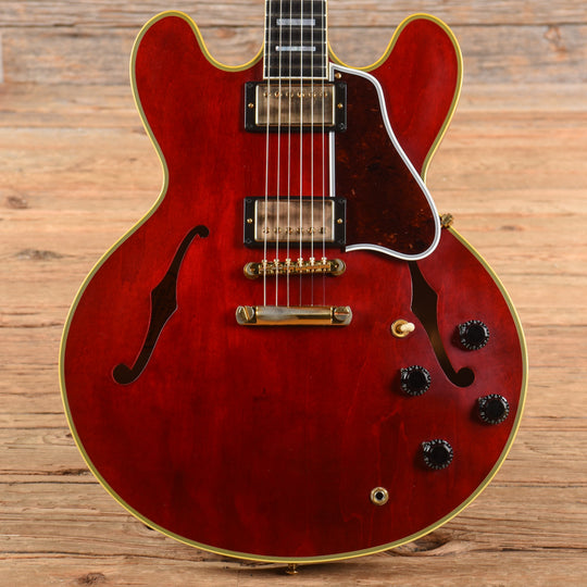 Gibson Custom ES-355 Stop Bar Viking Red 2018