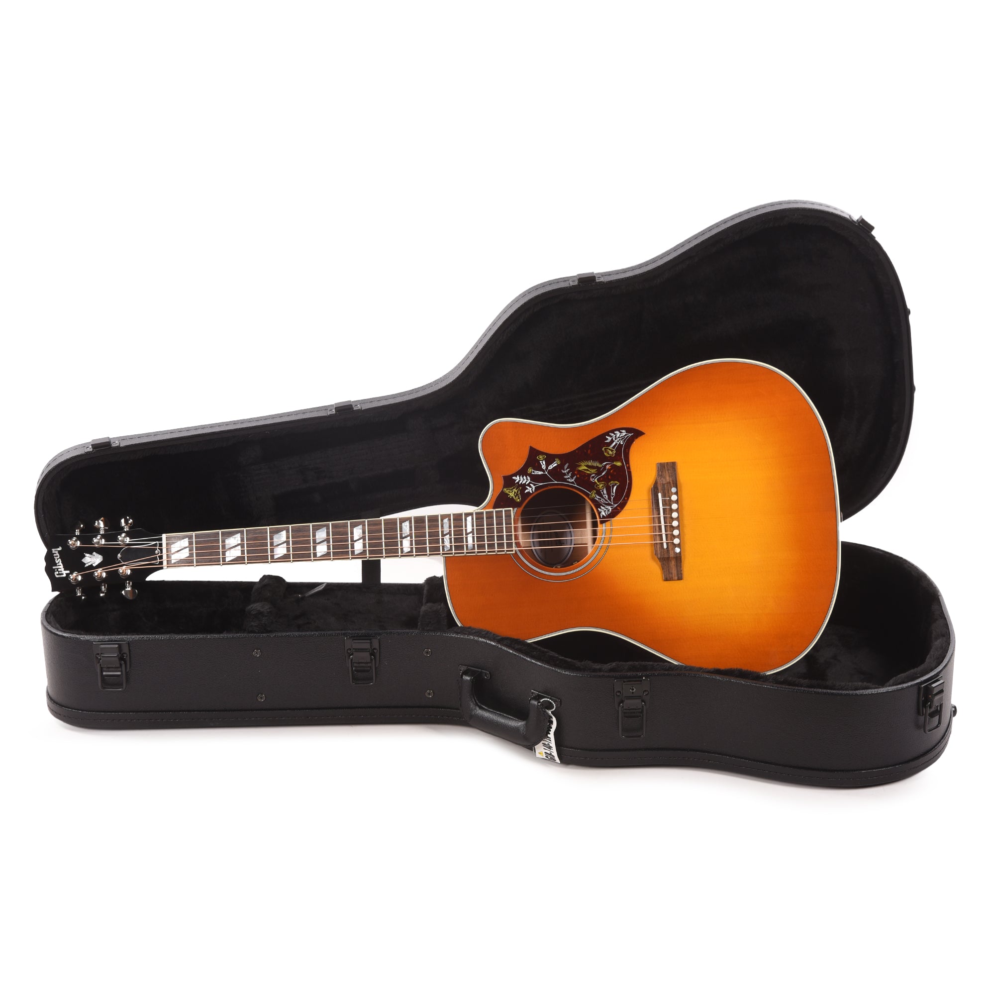 Gibson Modern Hummingbird Standard EC Heritage Cherry Sunburst