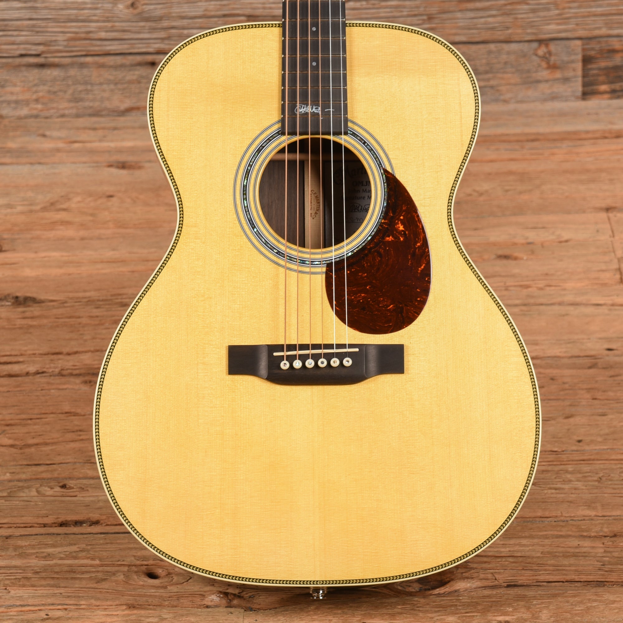 Martin OM-JM John Mayer Signature Natural 2022