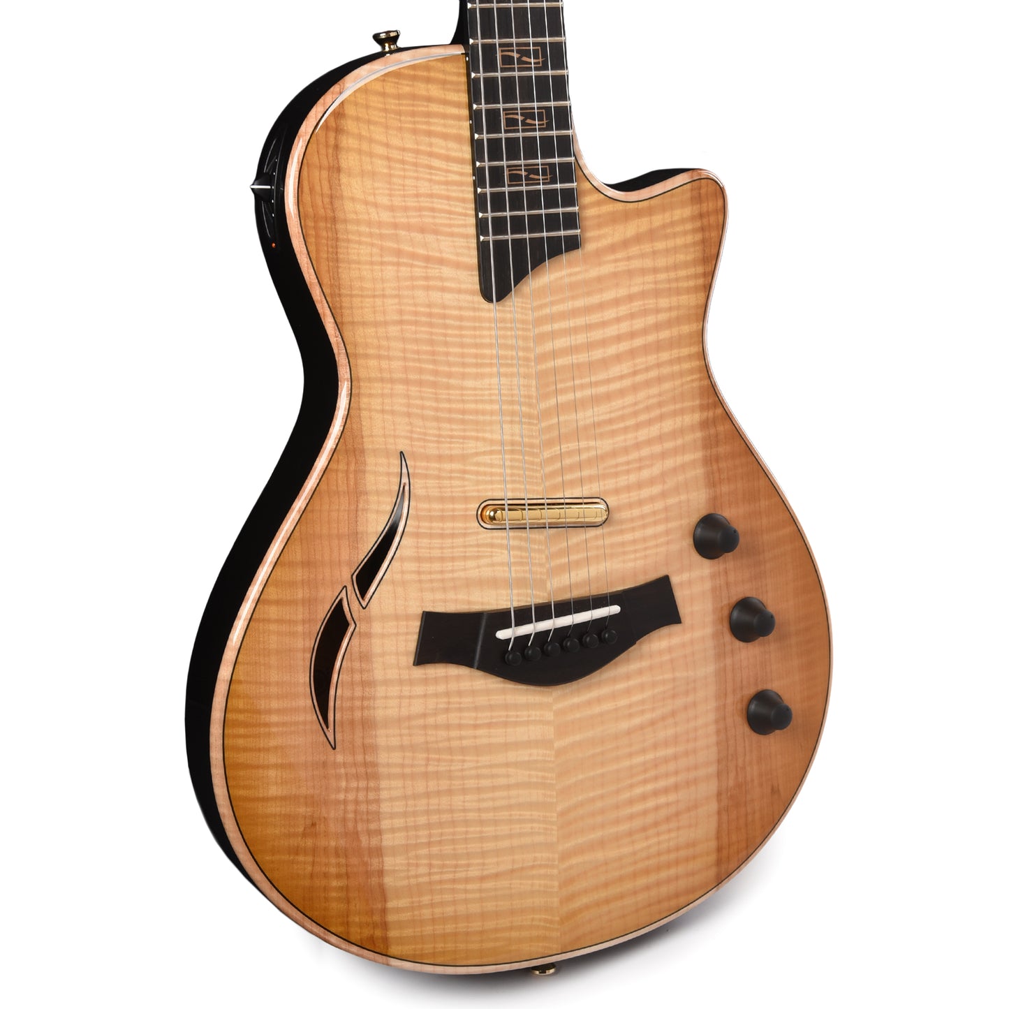 Taylor Custom "The Catch" #27 NAMM 2025 T5z Figured Maple/Urban Ash Antique Blond w/Black Back