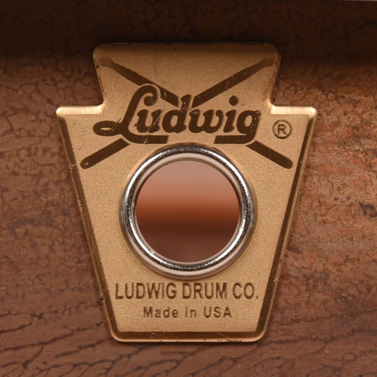 Ludwig 5x14 Raw Copper Phonic Snare Drum
