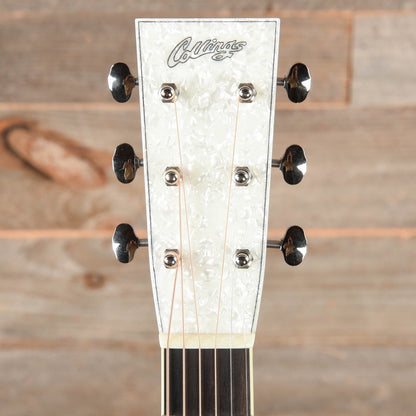 Collings OM1 Jet Black Top Doghair Back/Sides w/Pearloid Pickguard